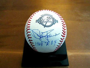 STAN BAHNSEN 1968 ROY YANKEES PITCHER SIGNED AUTO 100TH ANNIVERSARY BASEBALL JSA - Picture 1 of 3