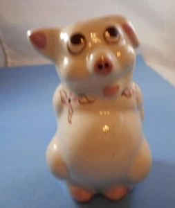 Vintage 1940s Rio Hondo Potteries - Hand Painted Piggy Bank - Picture 1 of 6