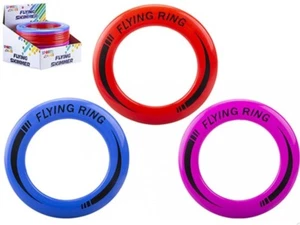 1 X Flying Ring Disc Flyer Kids Family Summer Outdoor Play Toy 24cm - Picture 1 of 1