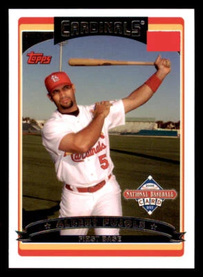 2006 Topps National Baseball Card Day #6 Albert Pujols - Image 1 of 2