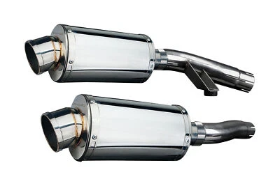 Triumph Sprint Executive SS70 9" Stainless Steel Oval Muffler Exhaust Slip On  - Изображение 1 из 3