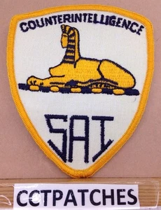 COUNTERINTERLLIGENCE SAI (POLICE) SHOULDER PATCH UNKNOWN - Imagen 1 de 2