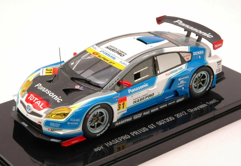 Toyota Prius #31 Super GT300 2012 Okayama Test 1:43 Model EBBRO - Immagine 1 di 1