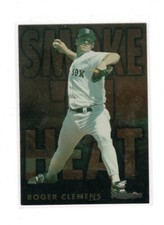 1994 Fleer Smoke 'n Heat #1 Roger Clemens Insert