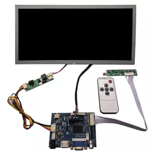 Original 12,3 Zoll LQ123K1LG03 1280X480 LCD + HDMI VGA 2AV LVDS Controller Platine - Bild 1 von 5