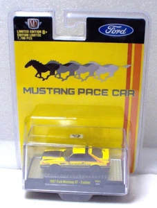 M2 Machines 1987 Ford Mustang GT - Custom Pace Car 1:64 Diecast - Bild 1 von 3