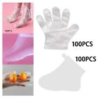 2-4pack 100Pcs Covers Bags Anti Ash Bath Liners Comfortable Clear Men Thicker