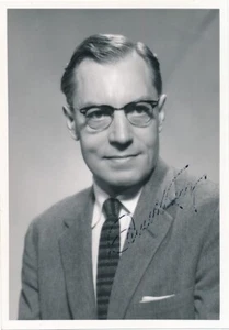 Ancel Keys - Signed Vintage B&W Photograph (Psychologist) - Picture 1 of 1