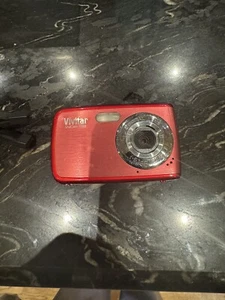 Vivitar Digital Camera Vivicam 7022 7.0MP Red Tested - Picture 1 of 11