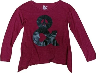 Epic нитки большой девочек графический принт футболка с длинным рукавом маленький 49-54» 52-63 фунтов - Изображение 1 из 2