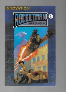 Cómics de innovación de ROCKETMAN King of the Rocket Hombres #1 y 2 basados en serie de 1952 - Imagen 1 de 2