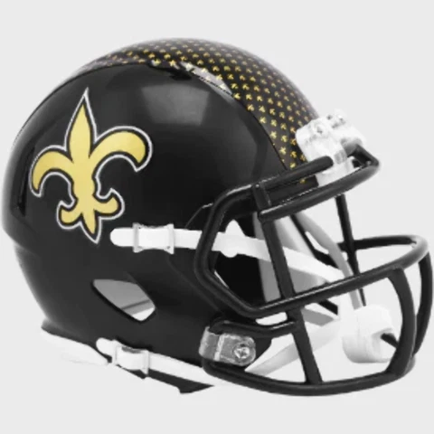 New Orleans Saints Riddell Mini Helmet 2022 Alternate - NFL Cover