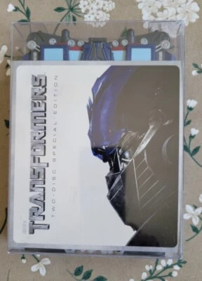 TRANSFORMERS - TWO DISC SPECIAL EDITION DVD - OPTIMUS PRIME FOLD OUT CASE*Nice* Foto 1 de 4