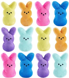 12PCS Easter Bunny Stuffed Plush,Easter Basket Stuffers Toys for Kids,Easter ... - Picture 1 of 8