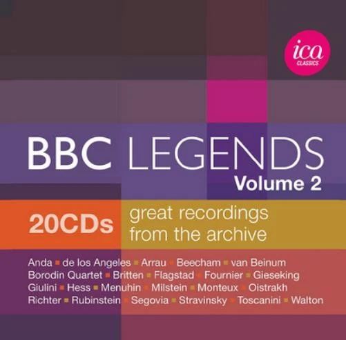 Various Performers BBC Legends - Volume 2 (CD) Box Set (UK IMPORT) - Image 1 of 1