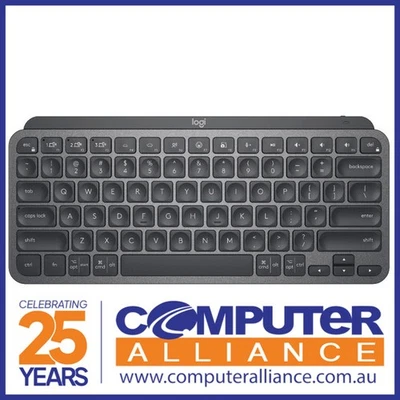 Logitech MX Keys Mini Bluetooth Illuminated Keyboard Graphite 920-010505 - image 1 of 2