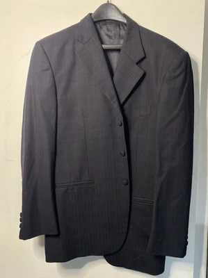 Traje Chaqueta Hombre Manzini Elegancia Super 120s Lana De Colección 42 R Hecho en Italia Foto 1 de 4