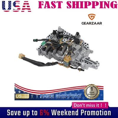 Cuerpo de válvula actualizado JF016E CVT con solenoides para Nissan Rogue Sport 2014-2018 2,5 L Foto 1 de 4