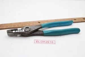 Channellock 546 7" Narrow Tip Slip Joint Blue Rubber Handle Pliers USA - Bild 1 von 8
