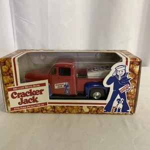 Ertl Die-Cast Metal Cracker Jack 1956 Ford Pick-Up Truck NIB VTG Cracker Jack - Bild 1 von 6