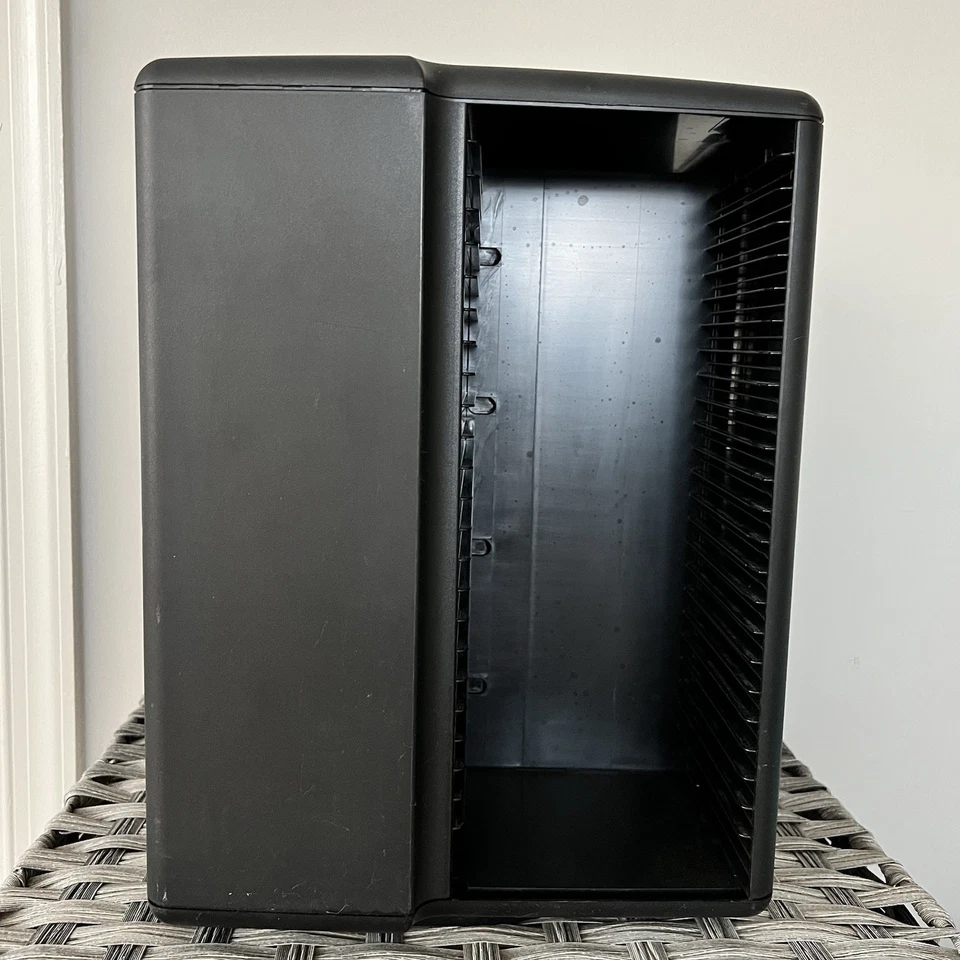 Estante torre carrusel giratorio Laserline vintage 100 CD 14 pulgadas buenos giros Foto 1 de 4