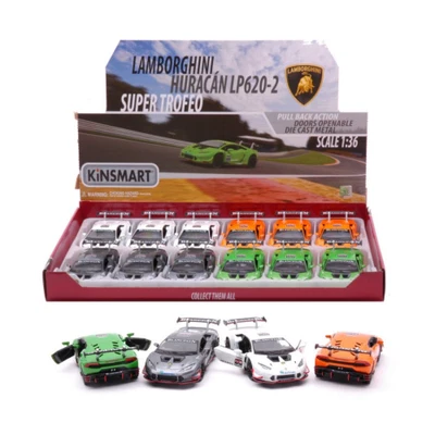 LAMBORGHINI HURACAN LP610-4 cm 12 (1 Modellino a Scelta) 1:36 Kinsmart Modellism - Immagine 1 di 3