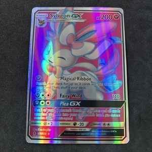 Pokemon Karte Sylveon GX Full Art Guardians Rising 140/145 (Near Mint) - Bild 1 von 4