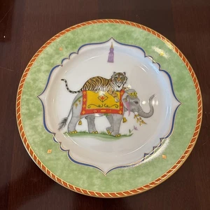 Lynn Chase Tiger Raj Salat Dessert Teller 8 1/4" - Bild 1 von 5