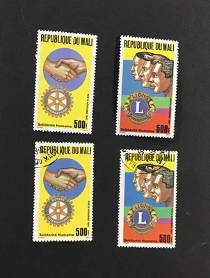 Mali 1987 VF-XF MNH & Used Sets Sc#C538-C539,           (W61) - Image 1 of 2