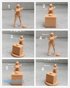 1/64 1/43 1/87 1/72 Sexy Cake Girl Scene Miniatures Figures For Cars Vehicles - Picture 1 of 7