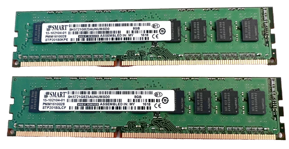 Genuine Cisco MEM-4300-4GU16G (2x8GB) 16GB Memory for 4300 series 15-102104-01 - Image 1 of 1