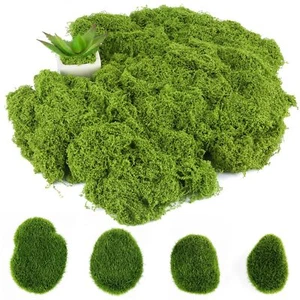 150g Artificial Plant Moss for Crafts,DIY Fake Plastic Flower Garden Micro - Picture 1 of 7