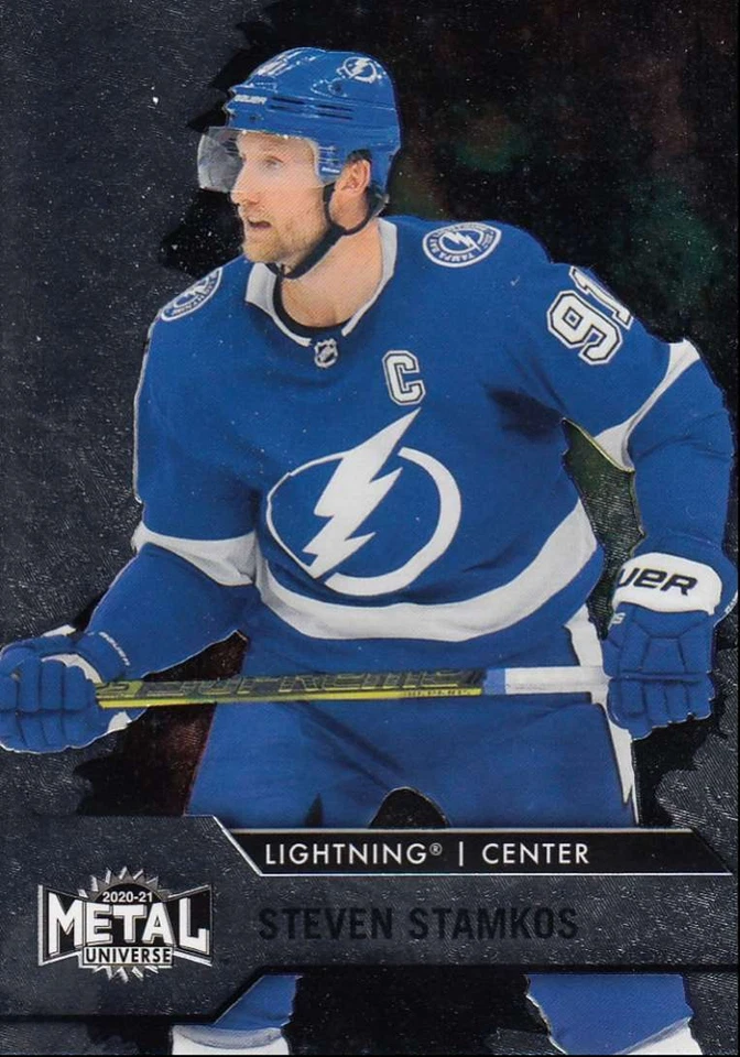 2020-21 Skybox Metal Universe Hockey Steven Stamkos Tampa Bay Lightning #91 - Image 1 of 2
