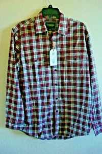 Camisa para hombre personalizada a cuadros talla mediana de lona vida al aire libre - Imagen 1 de 2