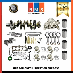 Land Rover Evoque Jaguar 204DTD Alliage Acier Vilbrequin Avec Moteur Rebuild Kit - Imagen 1 de 9