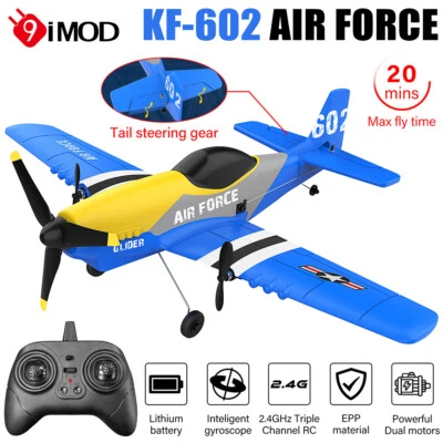 9IMOD RC Plane Glider 2.4G 3CH Remote Control Airplane Fighter for Kids & Adults - Image 1 of 4