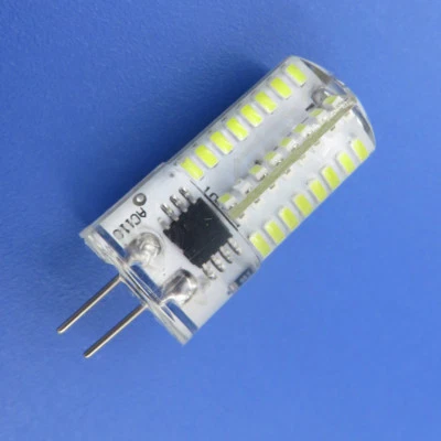 10x G4 T5 bulb 120V 3W 64 3014 SMD LED light lamp Silicone Crystal White 6500K - Image 1 of 4