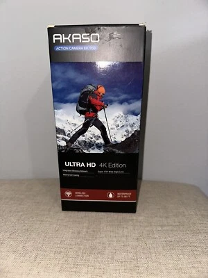 AKASO EK7000 4K WiFi Sports Action Camera Ultra HD Waterproof DV Camcorder 12MP - Image 1 of 4