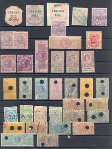 BRITISH INDIA 38 x REVENUE ST.--F/VF -@45 - Picture 1 of 1