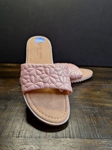 Self Esteem Girl's Size 2 Slides Pink - Picture 1 of 12