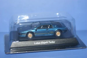 LOTUS ESPRIT TURBO Blue Metallic 1/64 Kyosho JAPAN - Picture 1 of 7