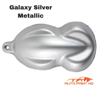 Galaxy Silver Basecoat with Reducer Gallon (Basecoat Only) Car Auto Paint Kit - Imagem 1 de 4