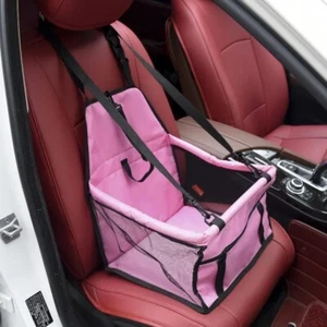 Car Dog Seat Pet Cars Chair Foldable Booster Waterproof Breathable Travel Bags L - Picture 1 of 72