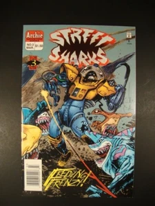 Street Shark - #3 von 3 - Mini-Serie, März 1996 - "Feeding Frenzy!" - Archie Comics - Bild 1 von 12