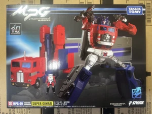 In Stock New Takara Tomy Masterpiece MPG-09 Super Ginrai OptimusPrime w/ Trailer - Picture 1 of 14