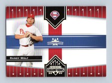 2005  Donruss Champions Impressions #385 Randy Wolf Philadelphia Phillies