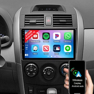 For TOYOTA COROLLA 2009-2013 Carplay 2+32GB Android 15 Car Stereo Radio GPS Navi - Picture 1 of 19