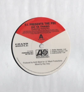 T.I. Do Ya Thang Featuring Young Dro 2005 Rare Promo Vinyl LP Set It out  - Imagen 1 de 2