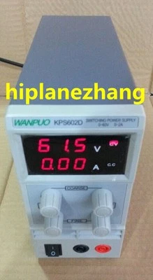 Adjustable Variable Mini DC Power Supply Output 0-60V 0-2A AC110-220V KPS602D - Image 1 of 3