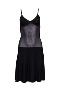 Chanel S/S 2008 Sheer Panel Lace Knit Dress - Picture 1 of 6